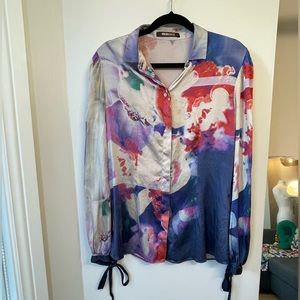 100% Silk Roberto Cavalli Blouse